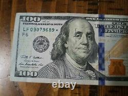 Series 2009A US One Hundred Dollar Bill Star Note $100 Atlanta LF09079689