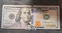 Series 2009 $100 One Hundred Dollar Bill Star Note