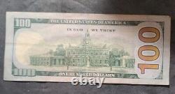 Series 2009 $100 One Hundred Dollar Bill Star Note