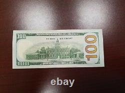 Series 2009 A US One Hundred Dollar Bill $100 New York LB 18333383 U