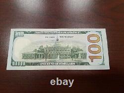 Series 2009 US One Hundred Dollar Bill Note $100 Cleveland LD 92555656 B