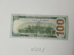 Series 2009 US One Hundred Dollar Bill Star Note $100 San Francisco LL18476973