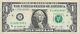 Series 2013 One Dollar Bill With Repeater Serial Number Off Center Reverse