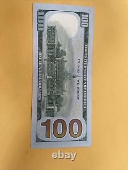 Series 2013 US One Hundred Dollar Bill Star Note $100 MB17755088
