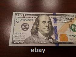 Series 2017A US One Hundred Dollar Bill Note $100 Atlanta PF 00490300 G