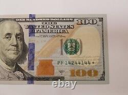 Series 2017A US One Hundred Dollar Bill Star Note $100 Atlanta PF 14244144 (AU)
