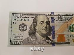 Series 2017A US One Hundred Dollar Bill Star Note $100 Atlanta PF 14244145 (AU)