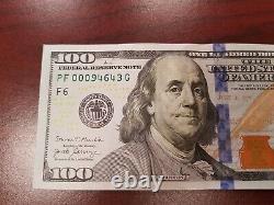 Series 2017 A US One Hundred Dollar Bill $100 Atlanta PF 00094643 G