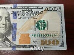 Series 2017 A US One Hundred Dollar Bill $100 New York PB 66699933 H