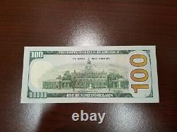 Series 2017 A US One Hundred Dollar Bill Note $100 Atlanta PF 00299001 G