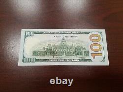 Series 2017 A US One Hundred Dollar Bill Note $100 Atlanta PF 85402222 G