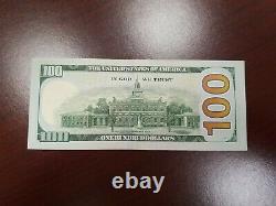 Series 2017 A US One Hundred Dollar Bill Note $100 New York PB 66296866 D