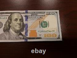 Series 2017 A US One Hundred Dollar Bill Note $100 Richmond PE64445442 B