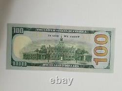 Series 2017 US One Hundred Dollar Bill Note $100 Atlanta PF 00441812 G (UA)