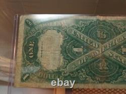 Series of 1917 One Dollar $1 Red Seal U. S. Large Size Legal Note WHITE/SPEELMAN