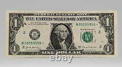 Star Note? One Dollar 2017 A Low # B00255958
