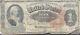 Usa 1886 Banknote 1 Dollar Large Size Silver Certificate Schein Us One #22074