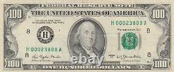 USA 1977 One Hundred Dollar Note Issued By The St. Louis Federal Bank