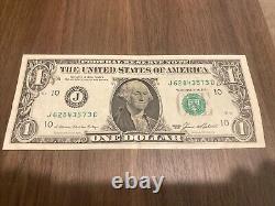 US 1 Dollar Bill Series 1985