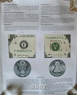 U. S. Currency Notes- Uncut Sheet-50 One Dollar Bills