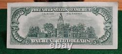Us 1963 A One Hundred Dollar Note From The New York Federal Bank (excellent)