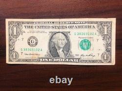 Us One Dollar Bill 2006