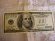 Very Rare 1996 One Hundred Dollars Federal Reserve Error Note Missing Seal