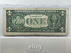 Web Press Note One Dollar Bill Series 1988A F L Block Front Plate 2 Back Plate 1