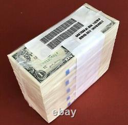 1000 $ 1 $ Notes Scelled Brick Nouveau Dollar Bills 2017 10 100 $ Bep Packs Trinaries