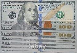 $100 EN ESPÈCES (1) Billet de 100 dollars américains, note des États-Unis, USD