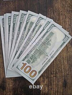 $100 EN ESPÈCES (1) Billet de cent dollars Série 2009 2013 2017, LE MOINS CHER SUR EBAY
