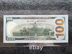 100 dollars Billet de cent dollars série 2017 non circulé non circulé