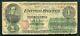 1862 $1 One Dollar Legal Tender États-unis Note (d)