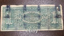 1891 Bill D'un Dollar 1 $ Certificat En Argent De Grande Taille Martha Washington #53613