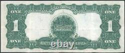 1899 $ 1 Dollar Black Eagle Certificat En Argent Note Fr#236