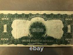 1899 Série $1 One Dollar Silver Certificate Billet De Grande Taille