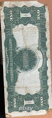1899 Un Dollar Black Eagle Silver Certificate #h26904585a Bill Note