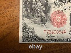 1917 $ 1 $ 1 Dollar Us Note Juridique Appel D'offres De Grande Taille Note De Forme Non Circulée