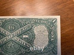 1917 $ 1 $ 1 Dollar Us Note Juridique Appel D'offres De Grande Taille Note De Forme Non Circulée