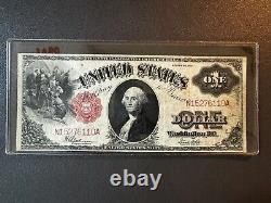 1917 1 $ Dollar américain, billet de grande taille, en très bon état ! Cheval de scie 2 disponible