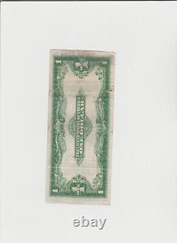 1923 $ 1 Dollar De Certificat D'argent Note Cheval Couverture Grande Taille Billet