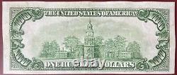 1928 $ 100 $ Projet De Loi Cent Dollars Rédémable Dans La Réserve Fédérale D'or #41529