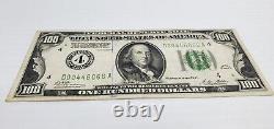 1928 Billet de 100 dollars de la Réserve fédérale de Cleveland, district 4