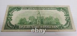 1928 Billet de 100 dollars de la Réserve fédérale de Cleveland, district 4