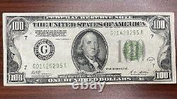 1928 Un Projet De Loi De 100 $ Un Millier De Dollars Redémable Dans La Réserve Fédérale D'or #45270