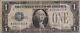1928a Star Note Bleu Sceau Certificat D'argent Un Dollar Étoile Note En Fine Cond