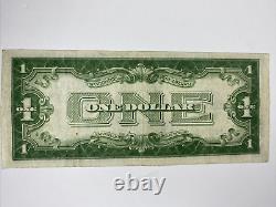 1928a Un Dollar Certificat D'argent Note D'étoile Funny Back- Encre Bleue Mellon Signé