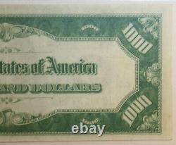 1934 1000 $ Kansas City One Mille Dollar Note Lgs Pcgs Xf40