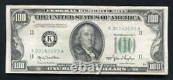 1950 100 $ Cent Dollars Frn Federal Reserve Note Dallas, Tx Very Fine+