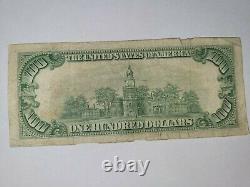 1950 D Philadelpia 100 $ Projet De Loi De Cent Dollars Réserve Fédérale Note Ser C